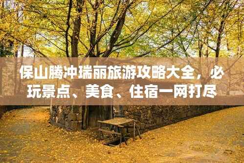 保山腾冲瑞丽旅游攻略大全,必玩景点、美食、住宿一网打尽!